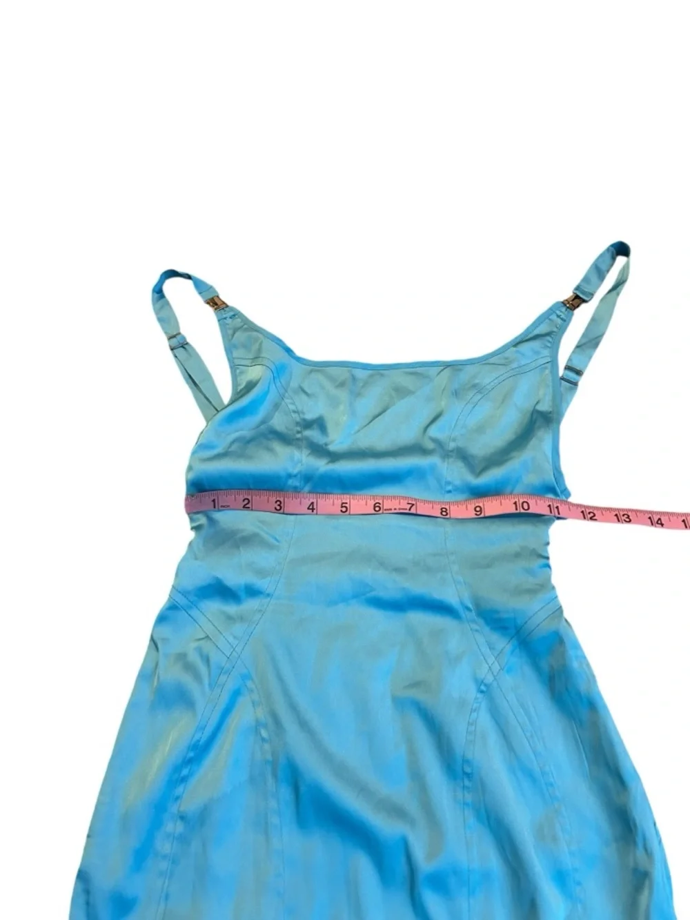 OH POLLY blue mini dress nwt